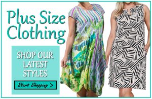 Plus Size Dresses, Tops and Pants