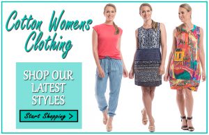 Cotton Womens Clothing & Other Natural Fabrics